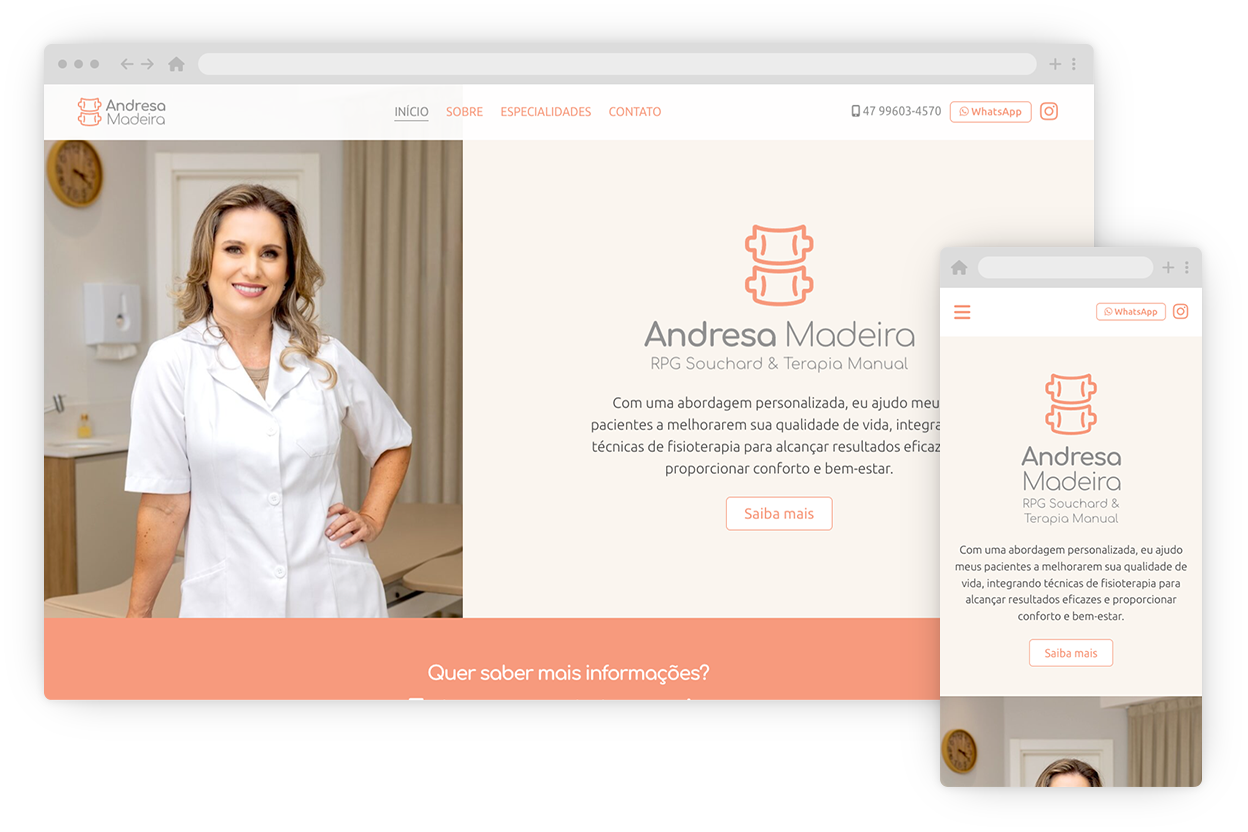 Andresa Madeira \\ Site