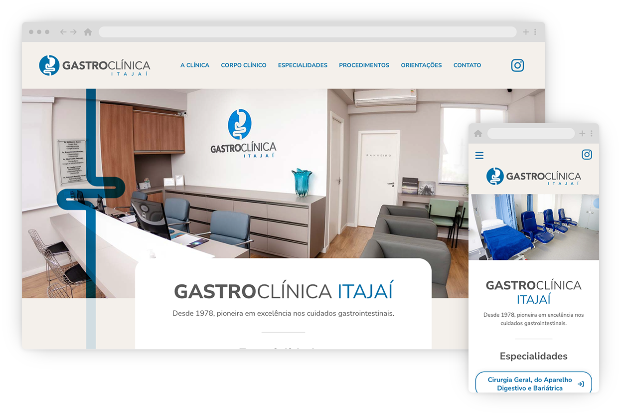 Gastroclínica Itajaí \\ Site