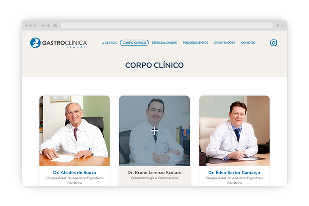 Gastroclínica Itajaí \\ Site