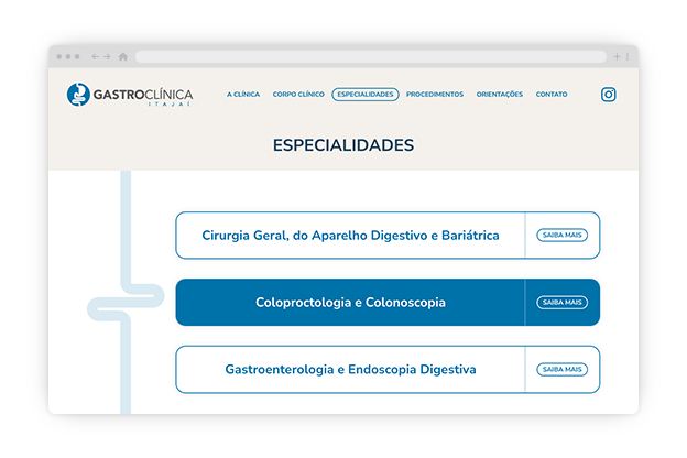 Gastroclínica Itajaí \\ Site