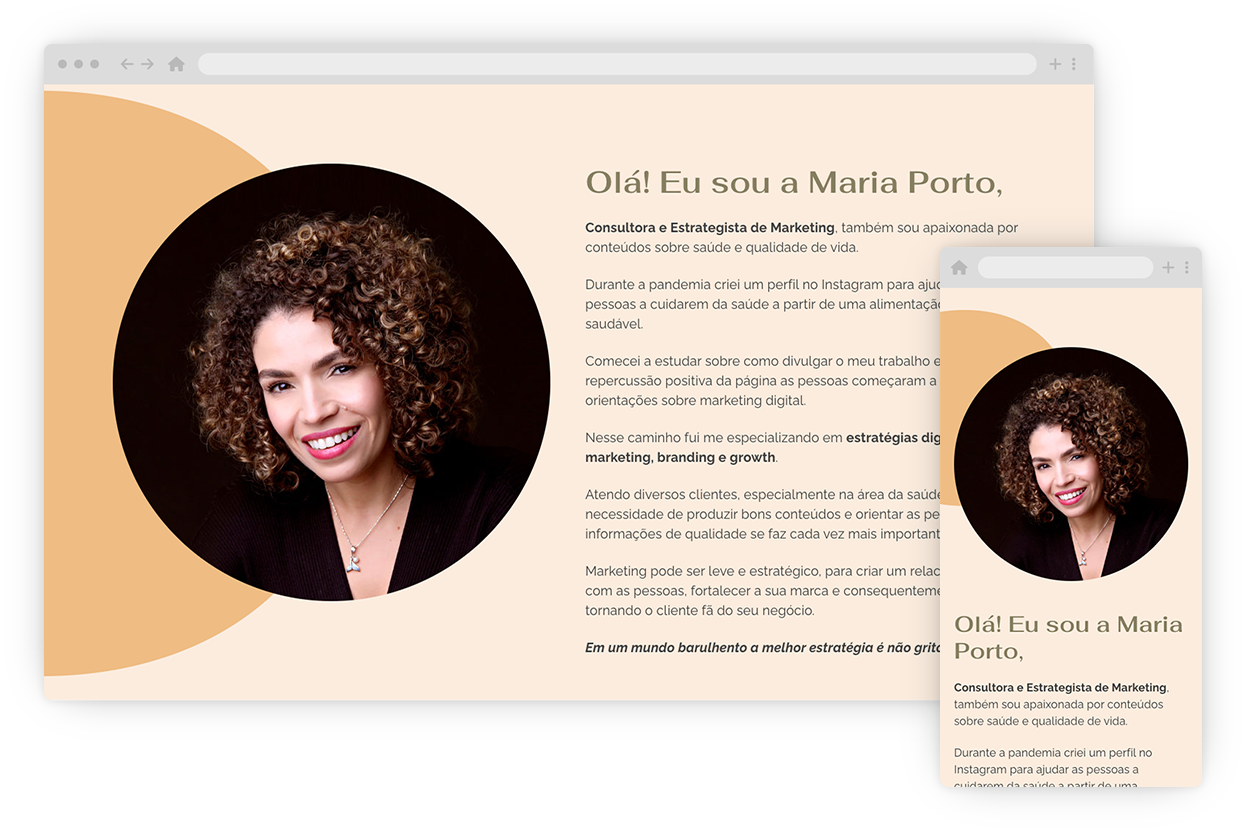 Maria Porto \\ Site